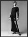 Calvin Klein Collection Stocking Androgynous 1990s Print Advertisement Ad 1993 Fetch the Paper!