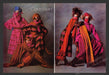 Calvin Klein Covered Face Models 1980s Print Advertisement (2 pages) 1981 Fetch the Paper!