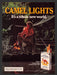 1984 Camel Lights Cigarettes Camping By River Print Advertisement Ad