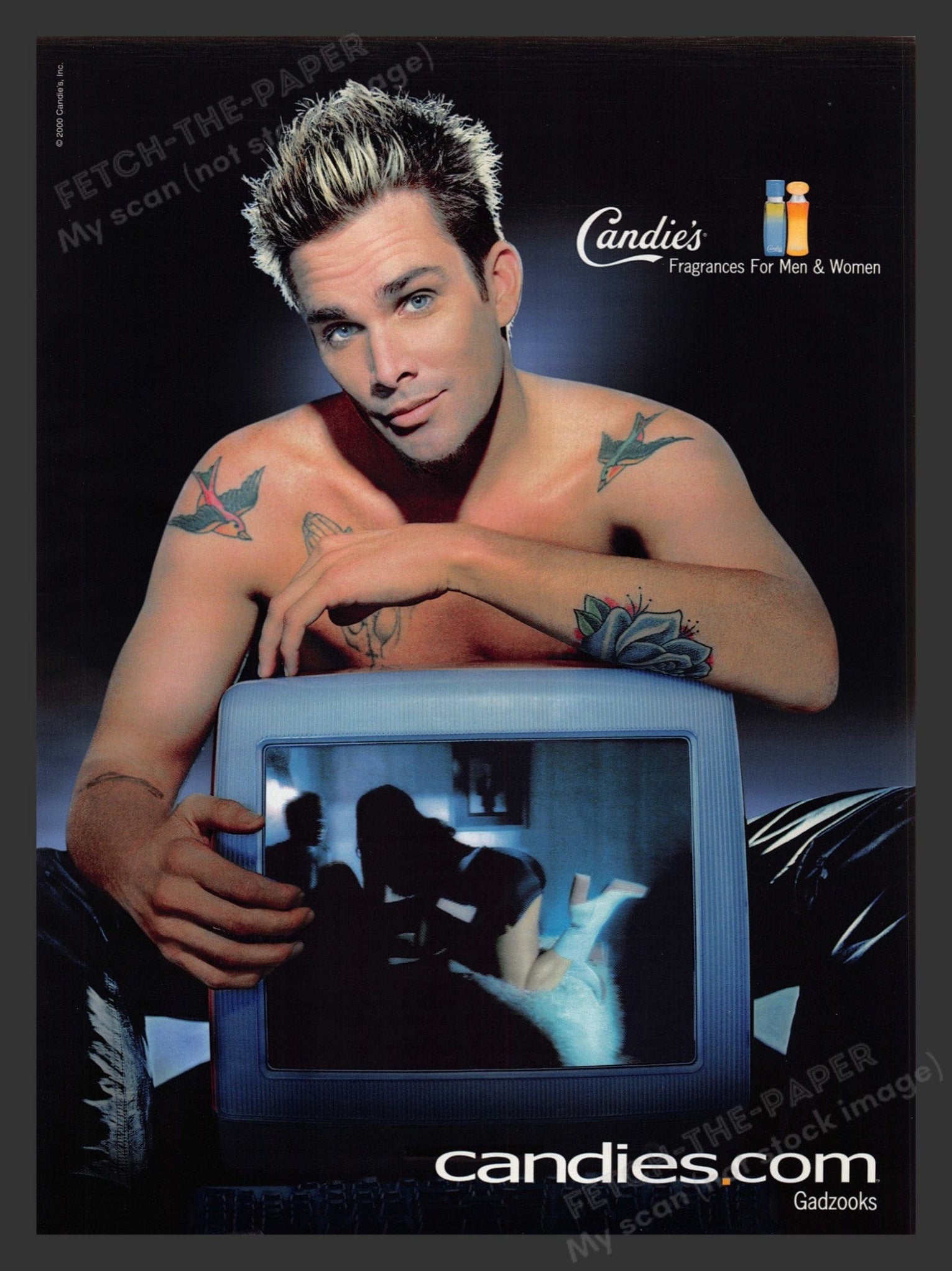 Original 2000 Candies Fragrance Ad - Mark McGrath, 8