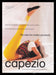 Capezio 1990s Print Advertisement Ad 1993 Clothing Model Legs Up Fetch the Paper!