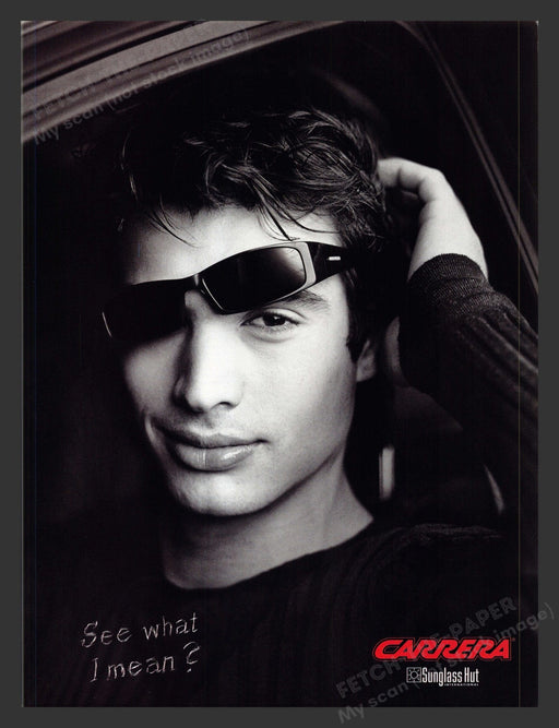 2000 Carerra Sunglass Hut Fashion See What I Mean? Print Advertisement Ad.