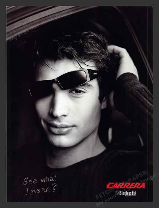 2000 Carerra Sunglass Hut Fashion See What I Mean? Print Advertisement Ad.