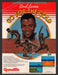 1990 Print Advertisement Carl Lewis Go for the Gold Athlete Video Game Ad.