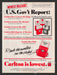 1983 Print Advertisement Carlton 100's Cigarettes Lowest Tar Ad.