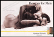 Carolina Herrera Cologne 1990s Print Advertisement (2 pages) 1995 Sexy Couple Fetch the Paper!