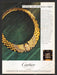 1989 Cartier Egyptian Revival Scarab Beetle Necklace Print Advertisement Ad