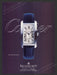 2000 Cartier Watches Tan Americaine Watch Print Advertisement Ad