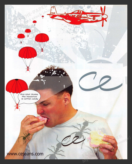 2004 Ce Jeans Clothing Print Advertisement Ad.
