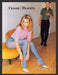 1996 Cesare Paciotti Shoes Heels Blue Hosiery Legs Print Advertisement Ad