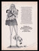 Chadbourn Pantyhose 1970s Print Advertisement Ad 1970 Illustration Legs Children Fetch the Paper!