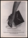 Chandlers Pump 1980s Print Advertisement Ad 1983 Legs Hosiery Black Suede Fetch the Paper!