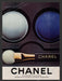 Chanel 1980s Print Advertisement 1983 Eye Shadow Dual Shadows Color Cosmetics Fetch the Paper!