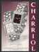 2000 Charriol Watches COLVMBVS Print Advertisement Ad