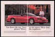 Chevrolet Camaro Car 1990s Print Advertisement (2 pages) 1995 Convertible Fetch the Paper!