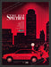 1988 Chevrolet Spectrum Turbo Red Cityscape Print Advertisement Ad