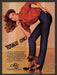 Chic by H.I.S. 1980s Print Advertisement Ad 1983 Jeans Boxer Puppy Dog Fetch the Paper!