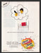 2004 Chiclets Supermodel Pillow Fight Dream Print Advertisement Ad