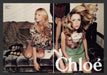 Chloe 2000s Print Advertisement (2 pages) 2007 Legs Models Couch Fetch the Paper!