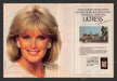 1986 Clairol Ultress Hair Color Linda Evans Print Advertisement (2 Pages)
