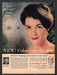 1963 Clairol Loving Care Hair Colorant "Wash away gray" Print Advertisement Ad