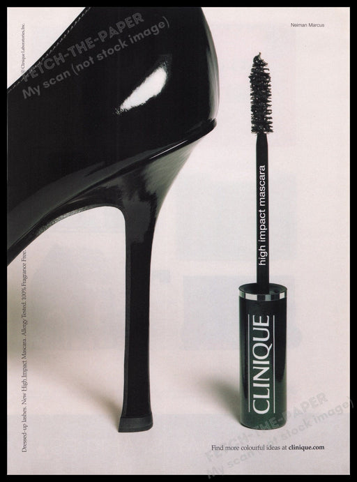 Clinique 2000s Print Advertisement Ad 2003 Fetch the Paper!