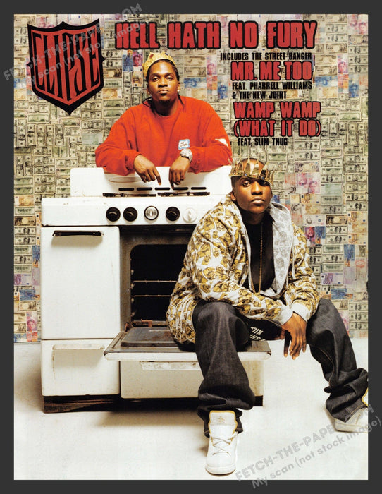2006 Clipse "Hell Hath No Fury" Album Release Print Advertisement Ad.