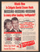 1956 Colgate with Gardol Couple Cleans Breath & Teeth Print Advertisement Ad