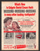1956 Colgate with Gardol Little Girl Print Advertisement Ad