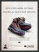 2002 Columbia Boots Excellerator Omni-Tech Print Advertisement Ad