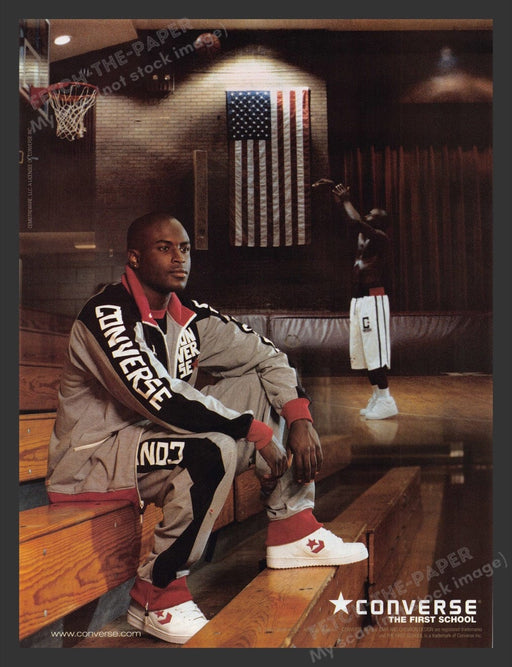 2004 Converse The First School Gym Basketball Print Advertisement Ad