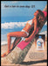 Coppertone Suntan Lotion 1980s Print Advertisement Ad 1982 Tan Bikini Palm Tree Fetch the Paper!