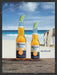 2005 Print Advertisement Corona Extra Shortboard Beach Surfing Alcohol Ad.