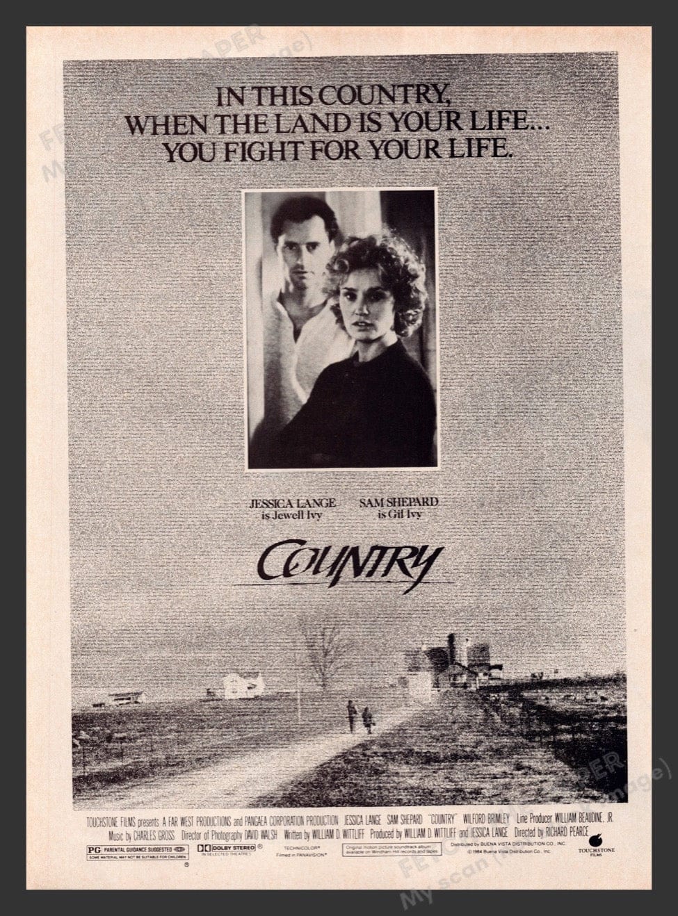 Country Sam Shepard Vintage 1984