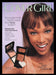 Cover Girl 1990s Print Advertisement Ad 1998 Tyra Banks Cosmetics Fetch the Paper!