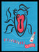 Cutex Color Splash Lipstick 1990s Print Advertisement Ad 1994 Fish Lips Fetch the Paper!