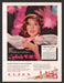 1956 Cutex "Pink T.N.T." Lips & Nails Anne Fogarty Color Print Advertisement Ad