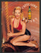 2001 Print Advertisement Cutty Sark Scots Whisky Pin Up Ship Rope Ad.