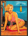 2000 Cutty Sark Whisky Striped Bikini Blonde Alcohol Print Advertisement Ad.