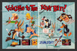 1993 Print Advertisement 2 Page Daffy Duck: The Marvin Missions Video Game Ad.