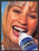 2002 Print Advertisement Dasani Bottled Water Beverage Freckled Girl Ad.