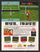 1992 David Crane's Amazing Tennis Video Game Print Advertisement