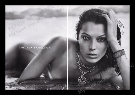 David Yurman 2000s Print Advertisement (2 pages) 2008 Fetch the Paper!