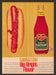 1963 Del Monte Tomato Catsup Hot Dog Big Bright Flavor Print Advertisement Ad