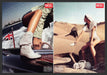 Diesel 2000s Print Advertisement 2007 Global Warming Ready Front & Back Fetch the Paper!
