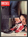 2000 Diesel Footwear / Shoes King Frank Print Advertisement Ad.