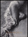 Donna Karan Hosiery 1990s Print Advertisement Ad 1991 Beach Waves Water Legs Fetch the Paper!