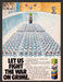 1984 Dow Bathroom Cleaner Bubbles in Bathtub Print Advertisement Ad