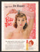 1956 DuBarry "Pink Fire" Lipstick Color Print Advertisement Ad
