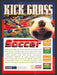 1994 Elite Soccer "Kick Grass!" Video Game Print Advertisement